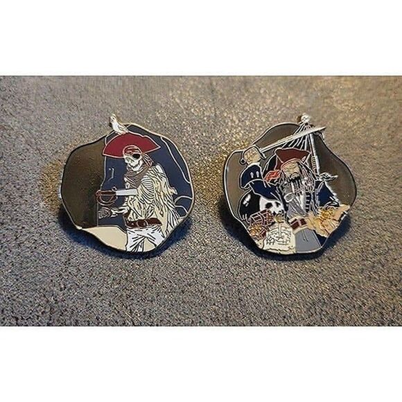 Disney Legend of the Golden Pins Pirates of the Caribbean Pins - Picture 1 of 7